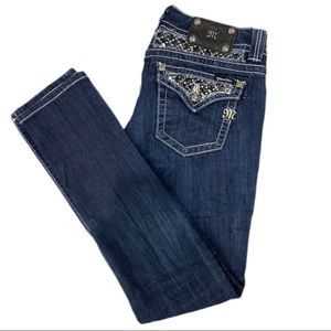 Miss Me Low Rise Skinny Jeans Size 28